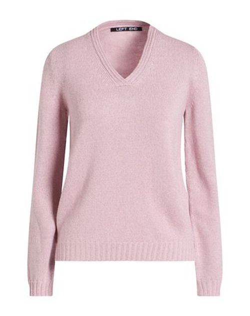 Woman Sweater Pink Size 2 Virgin Wool, Metallic Polyester, Nylon