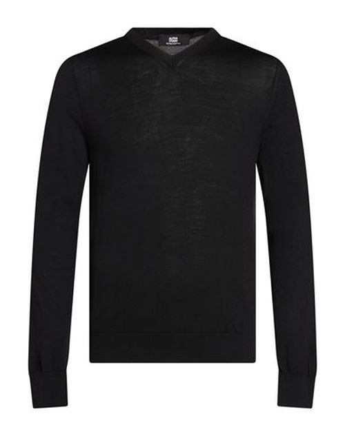 Man Sweater Black Size 36 Merino Wool