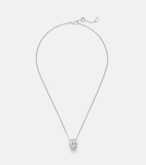 Bvlgari Serpenti Viper 18kt white gold pendant necklace with diamonds