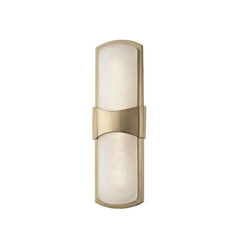 Valencia 15" Wall Sconce in Aged Bra