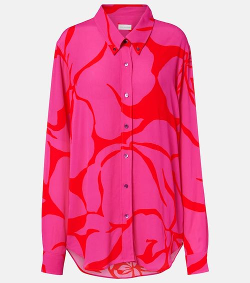 Floral oversized shirt