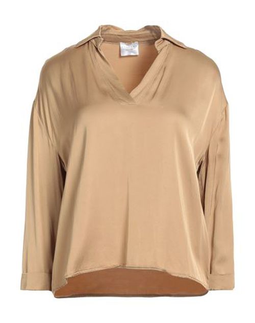 Anonyme Designers Woman Top Camel Size 8 Viscose