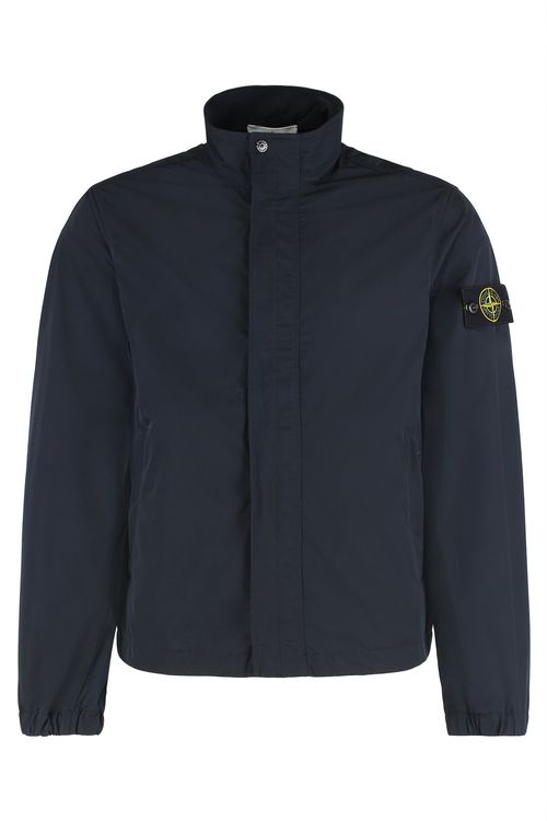 Stand Collar Jacket with Anti-drop MICRO TWILL