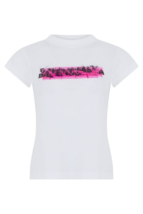 Modern Cut Cotton T-Shirt for Her - Short Sleeve
