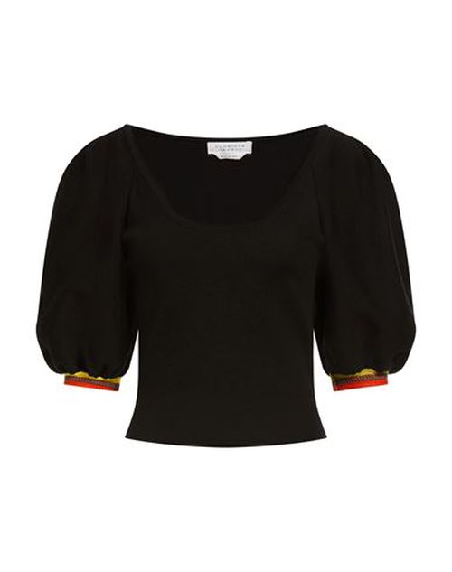Woman Sweater Black Size M Virgin Wool, Silk