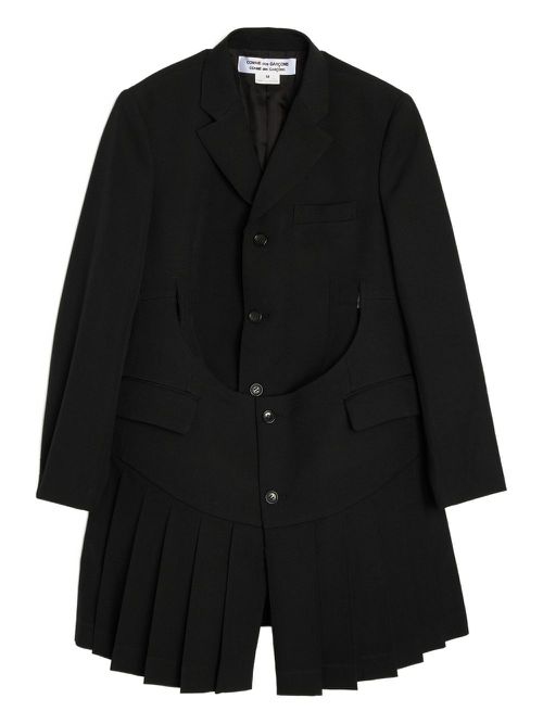 Comme Des Garçons Comme Des Garçons wool blazer - Black
