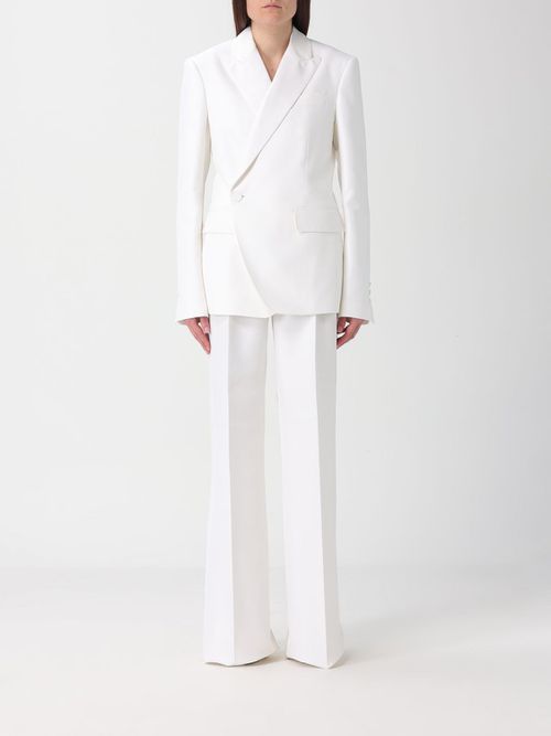 Suit Woman color White
