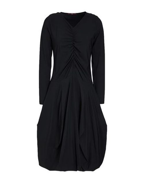 Woman Midi dress Black Size 10 Nylon, Elastane