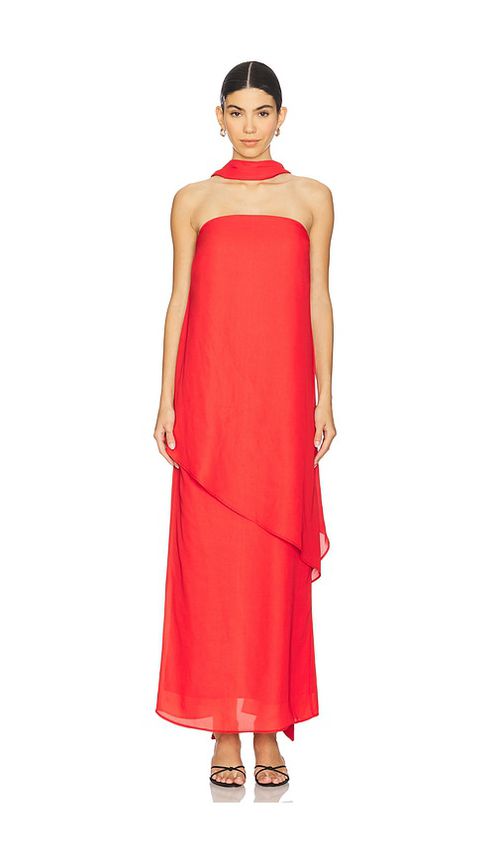 Baobab KLEID EL in Red. Größe XL. Also in L, M