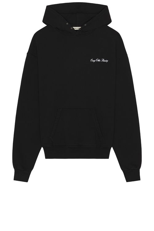 Every Other Thursday Every Other Double Snap Hoodie in Black - Black.  XL/1X also in L