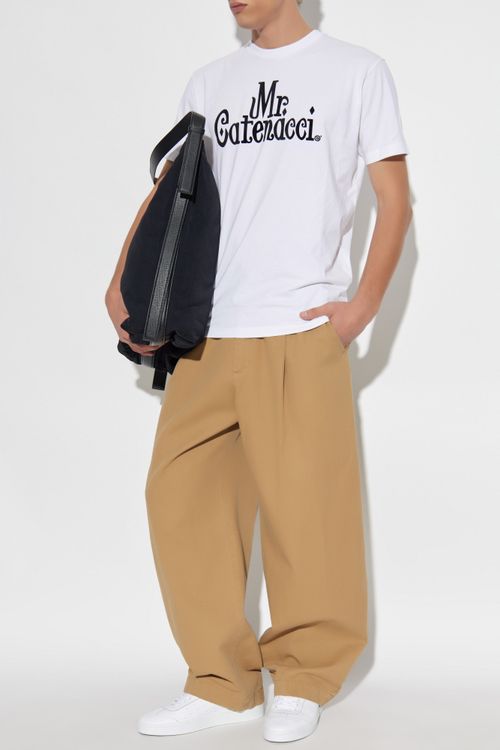 T-shirt With Logo, Men's, White