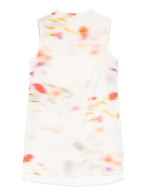 Floral-print dress - Neutrals