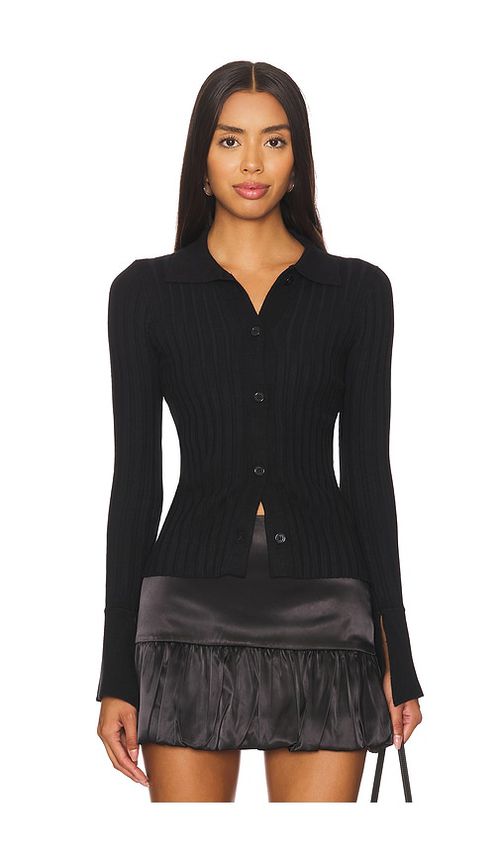 MORE TO COME STRICK BRANDY in Black. Größe S. Also in L