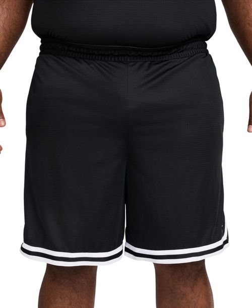 "Men's Dna Dri-fit 8"" Basketball Shorts - Black/white/white"