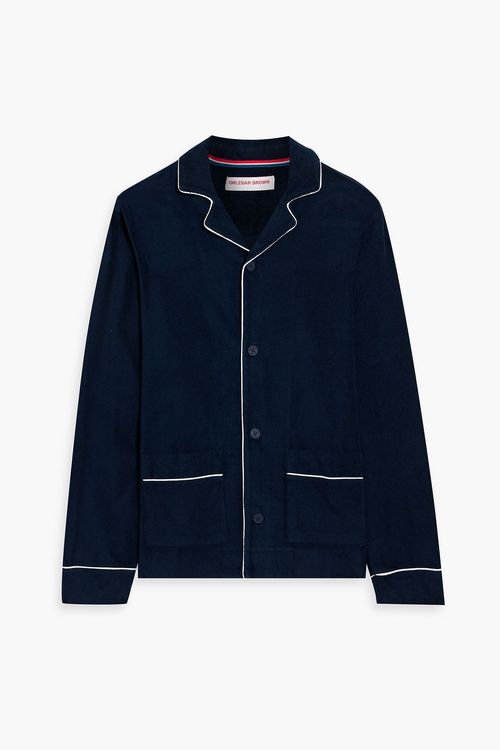 Gowder cotton-terry shirt - Blue - S
