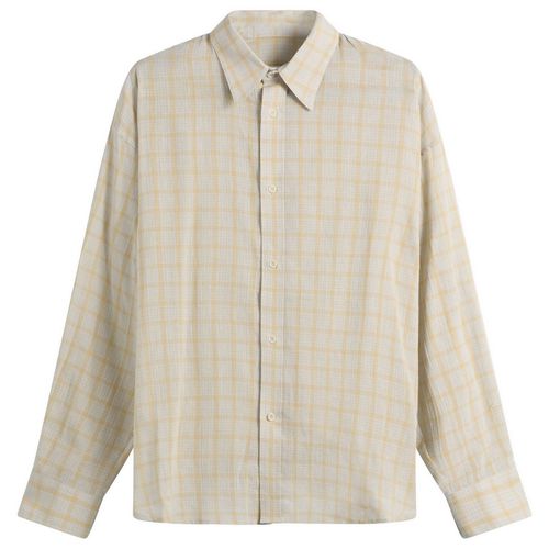 Men's Chisholm Check Shirt in Blue/Yellow Check