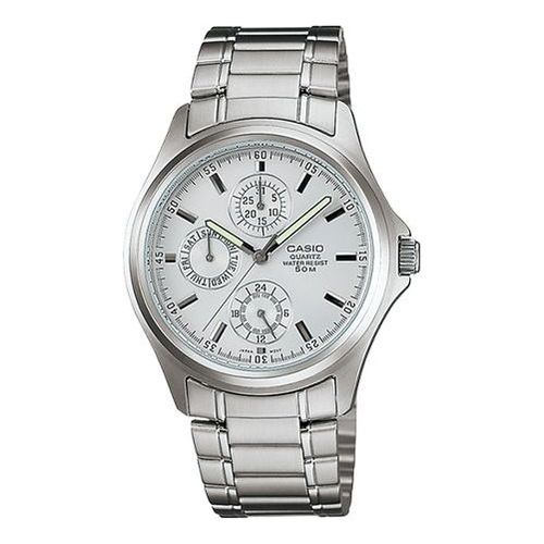 Men's STANDARD Series Retro Watch White Mens Silver Analog