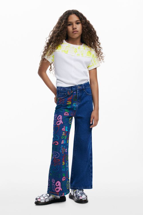 Happy denim pant