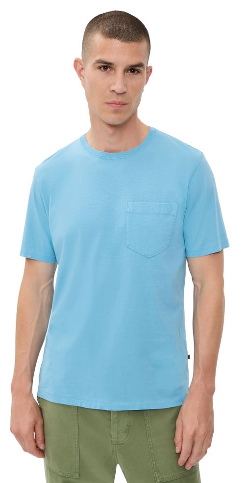 Washed Tee Delphinium Blue