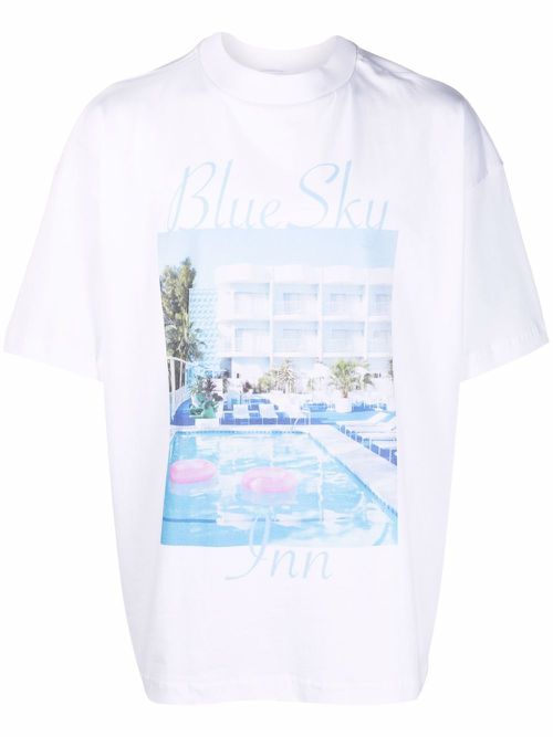 Logo-print T-shirt - White