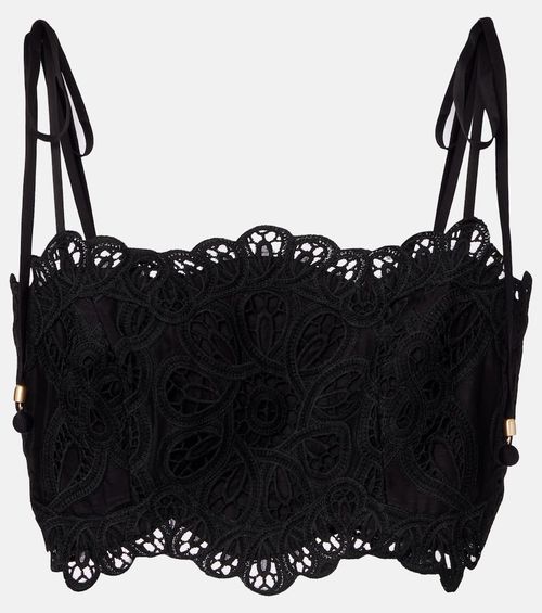 Rhiannon embroidered cotton top