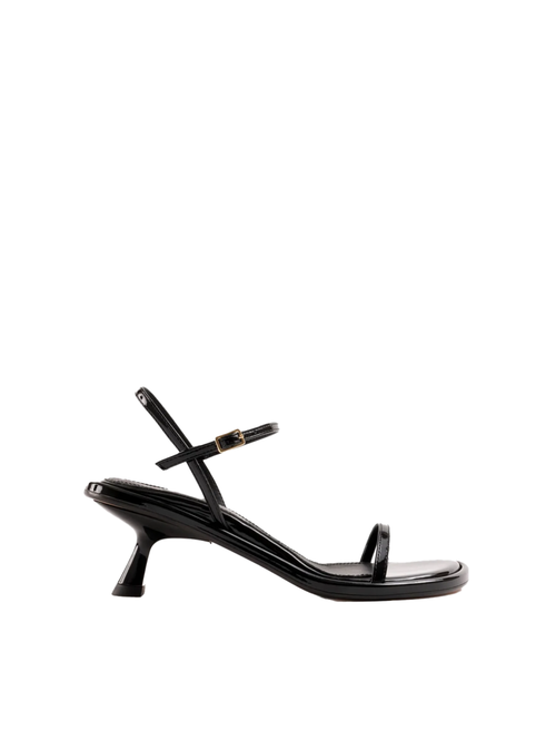 Black Ankle Strap Heels