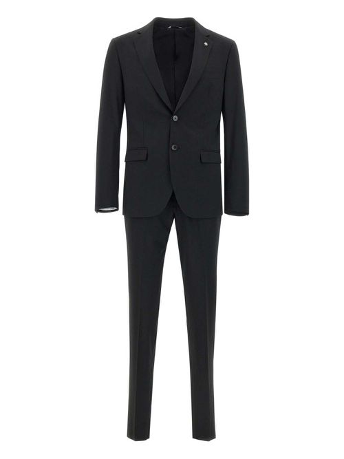 Manuel Ritz single-breasted suit - Black