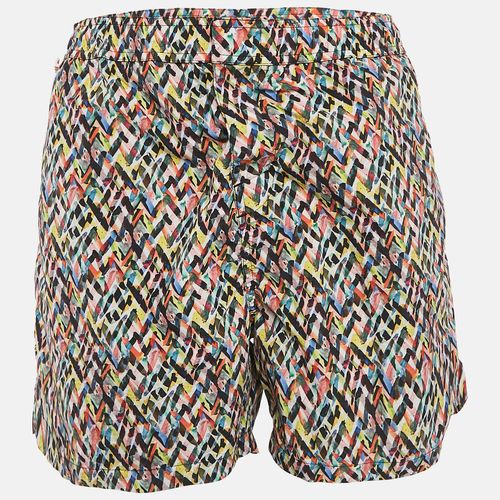 Missoni Mare Multicolor Chevron Print Nylon Swim Short