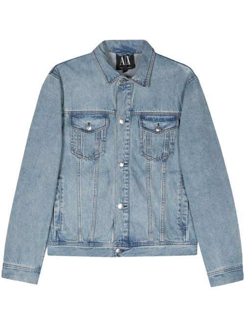 Button-up denim jacket - Blue