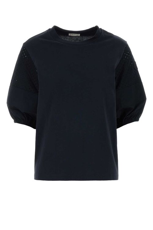 Navy Blue Cotton T-shirt