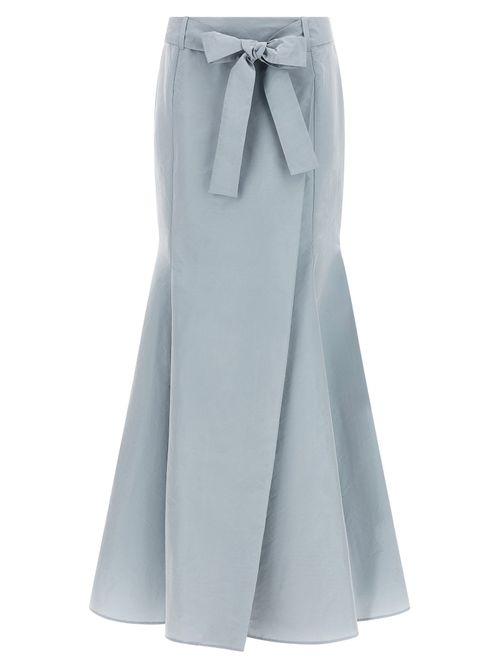 Mermaid Taffeta Skirt — Blue