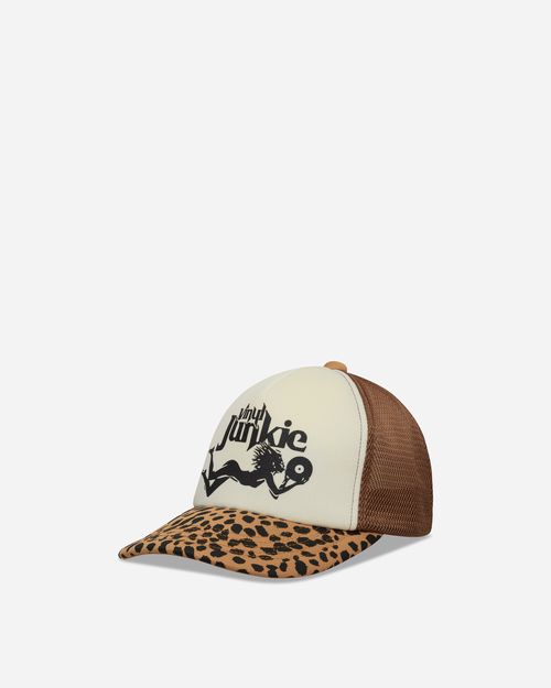 Vinyl Junkie Mesh Cap Brown