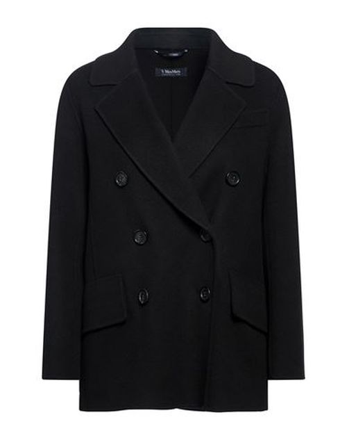 Woman Coat Black Size 2 Virgin Wool