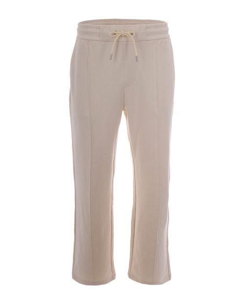 Beige Drawstring Pants
