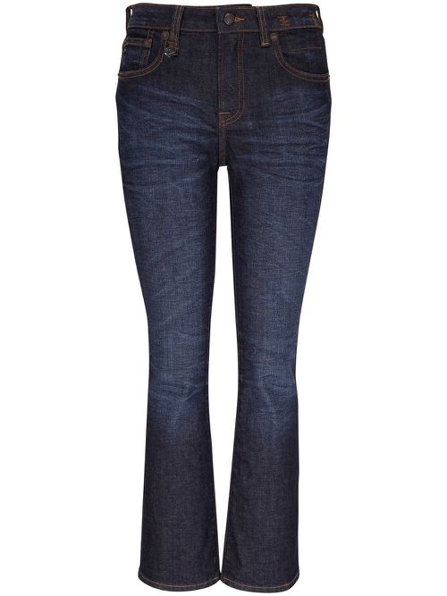 Mid-rise cropped jeans - Blue