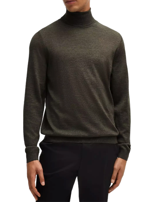 Musso-P Turtleneck Sweater — Green