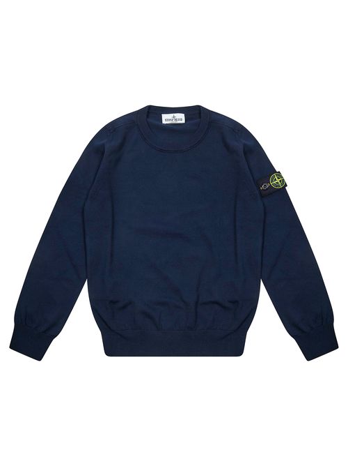 Logo Patch Crewneck Jumper