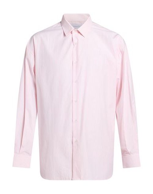 Family First Milano Man Shirt Pink Size L Polyester, Cotton