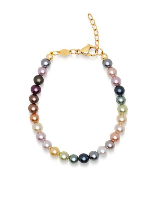 Nialaya Jewelry 여성 Rainbow pearl bracelet - MULTI WCHCO188