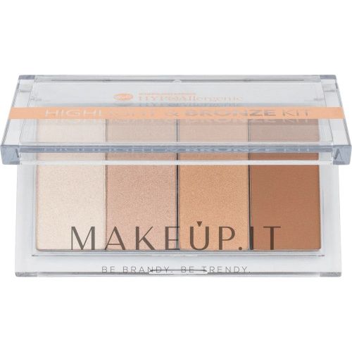 Bell Hypoallergenic t & Bronze Illuminating contouring palette kit 20 g