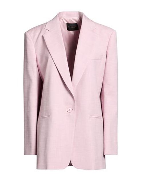 Woman Blazer Pink Size 4 Polyester, Viscose, Elastane