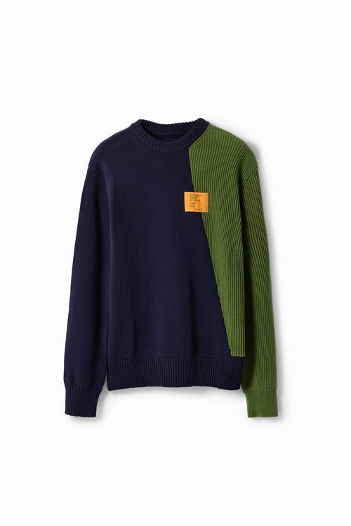 Two-tone combination jumper