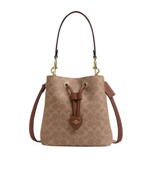Rowan Bucket Bag In Signature Canvas