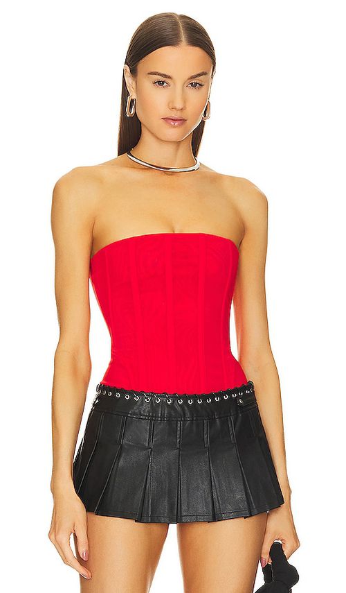 Miaou Libra Corset in Red.  XL. Also in