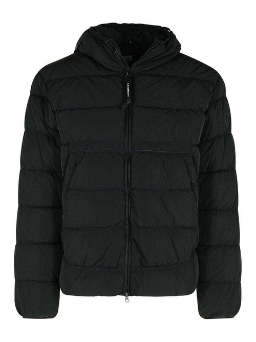C. P. Company Chrome-R Black Polyamide Down Jacket