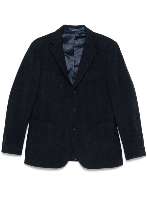 Herringbone blazer - Blue
