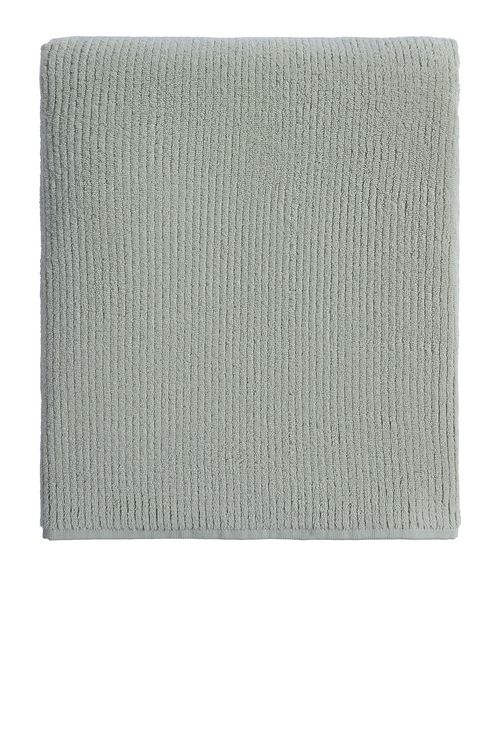 Parachute Soft Rib Bath Sheet Towel in Sage - Green. a