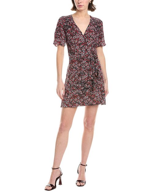 Flowers Dot Mini Dress