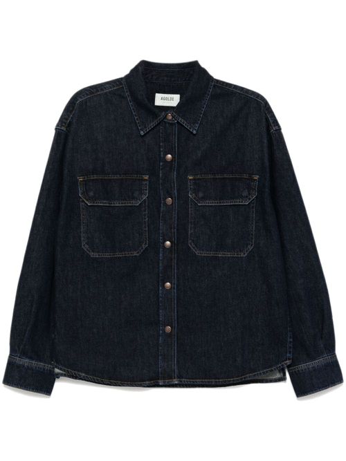 Gwen Slice Shirt - Blue