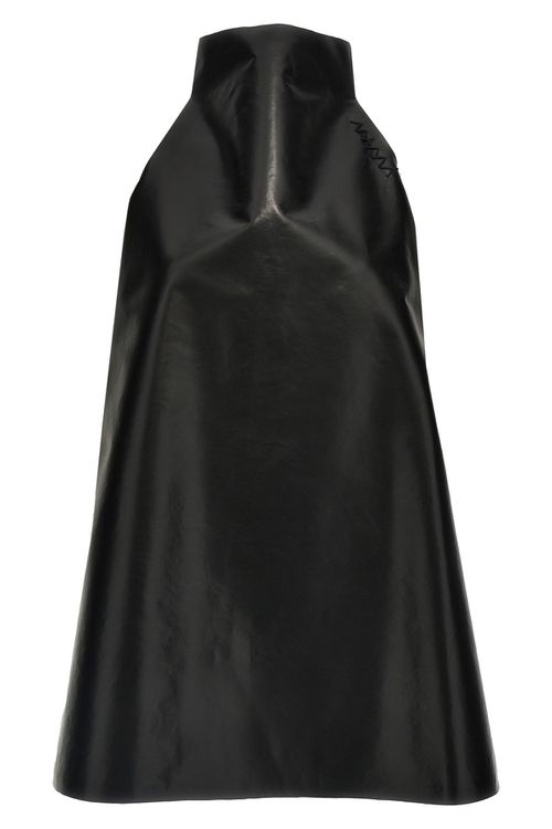 Two-Tone Trapeze Dress
